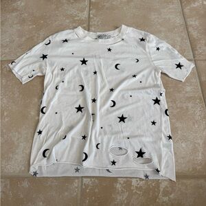 Off-White Distressed T-Shirt